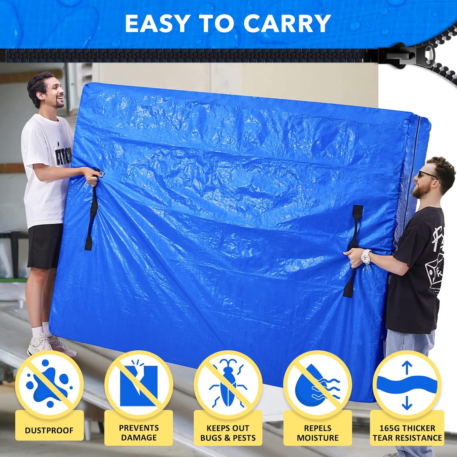 Mattress Bags / Cover (236×136 Cm / 1 Pc) Mattress Bags / Cover (236×136 Cm / 1 Pc)